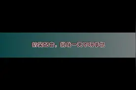 搞笑配音，挑战一天不玩手机视频封面