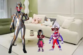 小奥特曼明白了不能随便亲别人