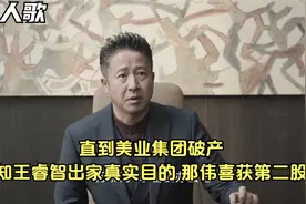 直到美业集团破产，才知王睿智出家真实目的，那伟喜获第二股东视频封面