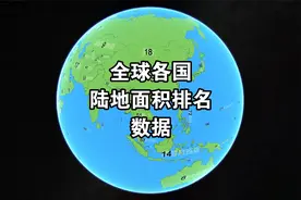 全球各国陆地面积排名视频封面
