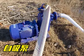 用水涡轮式喷灌机浇地，选这种自吸泵抽水，是否更好用？视频封面