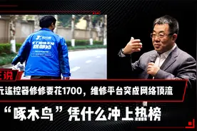 维修平台突成网络顶流，“啄木鸟”凭什么冲上热榜视频封面