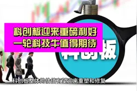 科创板迎来重磅利好！一轮科技牛值得期待！视频封面