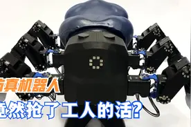仿真机器人，竟然抢了工人的活？视频封面