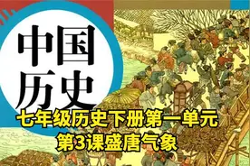 七年级历史下册第一单元第三课盛唐气象视频封面