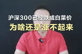 沪深300已经跌成白菜价，为啥还是涨不起来？视频封面
