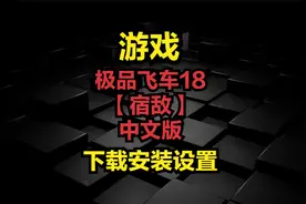 极品飞车18【宿敌】中文版-下载安装设置视频封面
