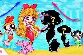 定格动画：照顾可爱小美人鱼，从人鱼宝宝成长为漂亮的美人鱼视频封面