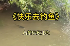 #0到3岁启蒙早教儿歌#《快乐去钓鱼》#钓鱼才是顶流运动#钓鱼#视频封面