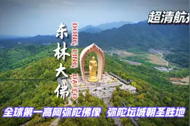 超清航拍 全球第一高阿弥陀佛像 江西东林大佛 弥陀坛城朝圣胜地视频封面
