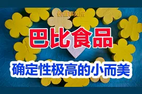 确定性极高的小而美，巴比食品，社保持续重仓视频封面