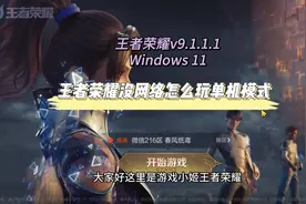 王者荣耀没网络怎么玩单机模式视频封面