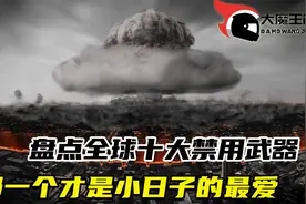 全球10款禁用武器，哪款才是小日子最爱？小日子能抗第一名几发？视频封面