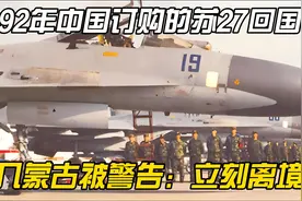 1992年中国订购的苏27回国，进入蒙古被警告：立刻离境，不然开火视频封面