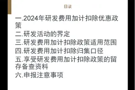 研发费用加计扣除优惠政策及注意事项（长安税务）视频封面