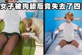 女子被狗舔后竟失去了四肢视频封面