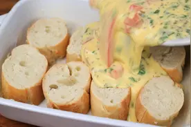 家里有快到期的硬面包一定要试试这个早餐食谱太好吃了！