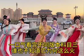 一口气看完不同版本科目三视频封面