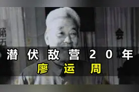 孤身潜伏敌营20年，淮海战役率军成功起义，廖运周将军！视频封面