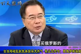 台当局砸巨款找美国买天然气？蔡正元：“乖女儿”不敢买俄罗斯的视频封面