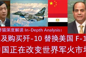 埃及购买中国战斗机，替换美国F-16；中国正在改变世界军火市场视频封面