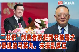 “九二共识”创造者苏起新书披露之忧谗畏讥的马英九，未拨乱反正视频封面