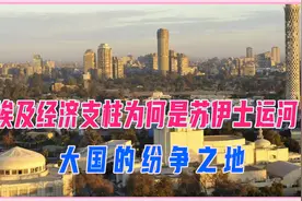 埃及经济支柱为何是苏伊士运河？大国的纷争之地，重要但不是必要视频封面