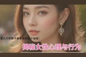 女人打死都不肯承认的20个秘密：揭秘女性心理与行为视频封面