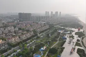 航拍，山东文登南海新区视频封面