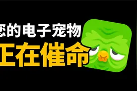 【多邻国】全世界5亿人的电子宠物，居然是一个学习软件？视频封面
