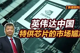 【张捷聊科技】英伟达中国特供芯片的市场尴尬视频封面