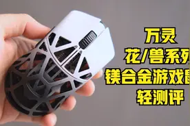 万灵·花/兽系列镁合金游戏鼠标-轻测评