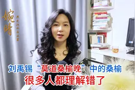 刘禹锡“莫道桑榆晚”中的“桑榆”很多人都理解错了视频封面