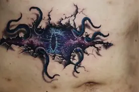 腹部纹身 星空 鵼山老师作品视频封面