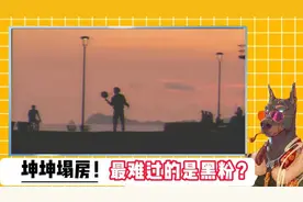 坤坤塌房了，没想到最难过的是黑粉！#蔡徐坤 #小黑子视频封面