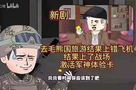 去毛熊国旅游结果上错飞机，上了去战场的飞机我真是来旅游的啊视频封面