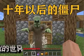 我的世界:最真实的僵尸村民！十年以后的MC!视频封面