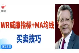 WR威廉指标操盘绝技（2）：WR威廉指标+MA均线，买入卖出技巧视频封面