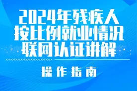 2024年残疾人按比例就业情况联网认证操作讲解视频封面