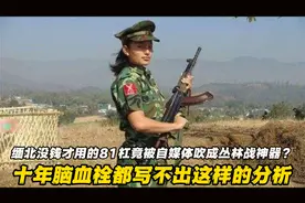 缅北无奈选用81杠竟被吹成丛林战神器？十年脑血栓写不出这样分析视频封面
