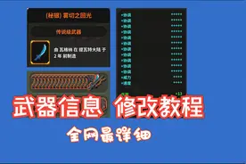 【世界盒子】传世神装 轻松到手！装备存档信息修改详细教程！视频封面