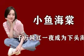从千万网红到下头海王，被拒大哭却被网友怒怼，小鱼海棠走红之路视频封面