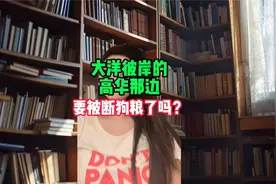 大洋彼岸高华那边要被断狗粮了吗？视频封面