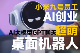 小米9号员工创业AI机器人乐天派桌面机器人AI大模型GPT聊天视频封面