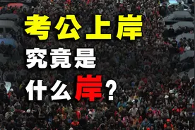 揭秘“考公热”真相：所谓上岸，究竟上的是什么岸？视频封面