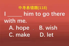 hope/wish 表示 希望 时的区别，记住一句话，从此不再混淆视频封面