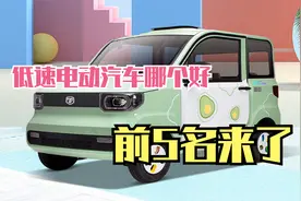 低速电动汽车哪个好？前5名来了，雷丁、丽驰不在列，第1实力很强视频封面