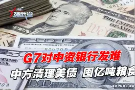 G7对中资银行发难，中方清理美债，囤亿吨粮食视频封面
