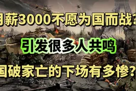 不愿为国而战成为亡国奴有多惨！月薪3000值不值得拼命，引人思考视频封面