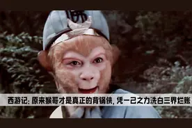 原来猴哥才是西游记最大的背锅侠，凭一己之力洗净三界烂账！视频封面